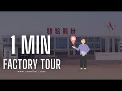 단지 1 분에 아시아의 큰 리드 산 자동차 건전지 공장을 발견하세요